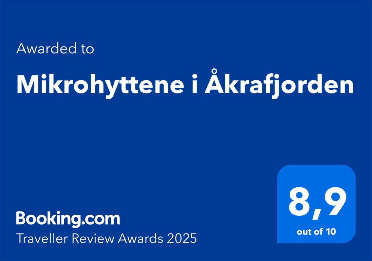 Mikrohyttene I Akrafjorden Etnesjoen 외부 사진
